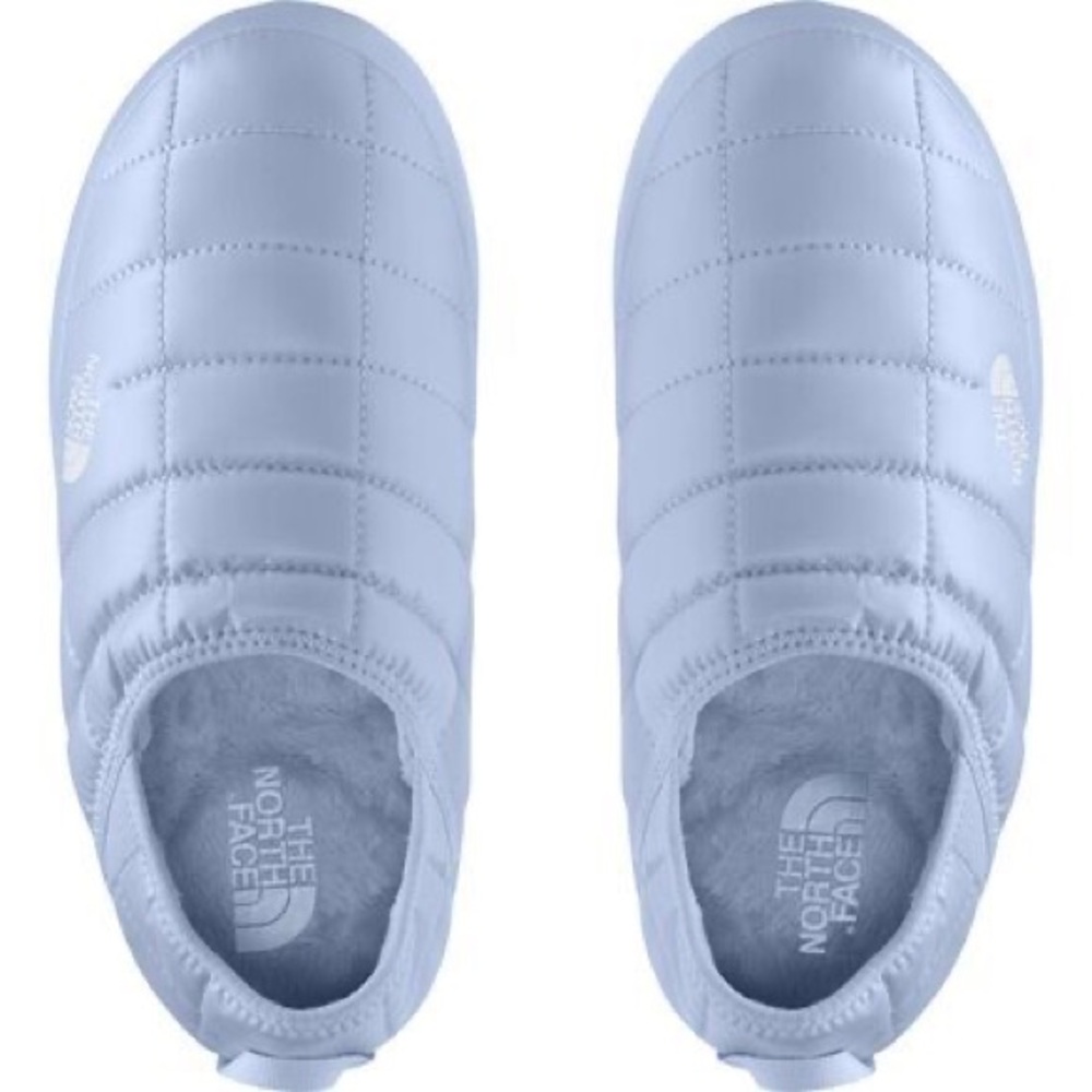 NORTH FACE Thermoball Traction Water Resistant Cozy  Puffer Slip On Slipper